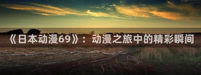 51动漫官网官方进入版本下载：《日本动漫69》：动漫之旅中的精彩瞬间